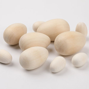 ชุดสีทาไข่ไม้จำลองสีไม้ธรรมชาติ 12 สี สำหรับงานประดิษฐ์ DIY - Product Image 1