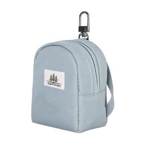 Bolsa de poliéster de nailon duradera portátil personalizada de fábrica, monedero, auricular, llavero con cremallera para <span class=keywords><strong>AirPods</strong></span>, Mini bolsa de muñeca - Product Image 4