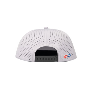Casquette à 5 panneaux à profil bas TCAP Chine entièrement personnalisable, résistante à l'eau, avec patch en polyester PVC - Product Image 6