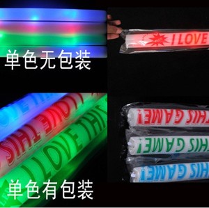 Bán buôn hàng loạt đầy màu sắc dẫn ánh sáng gậy GLOW STICK bọt xốp hỗ trợ cho buổi hòa nhạc đạo cụ màn hình cho Halloween tốt nghiệp - Product Image 6