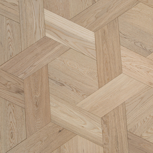 Parquet radial en chêne blanc multicouche AVANTIMORA CE de qualité contemporaine ABCD 20 mm 16 mm avec joint mâle et femelle pour projets architecturaux - Product Image 1