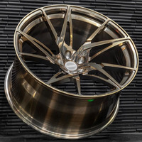 Jantes en alliage d'aluminium forgé polies GUDE, neuves, 19-22 pouces, 5X112/5X120 pour G80, pour F-TYPE, pour CT5-V, Tesla Model