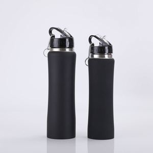 Bouteille d'eau sport en acier inoxydable personnalisable par sublimation, 600 ml, 750 ml, avec couvercle à paille, portable pour le camping et la gym - Product Image 6