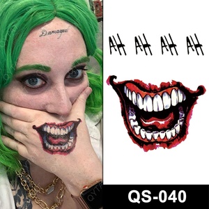 Nuevo Tatuaje Temporal Impermeable para Hombres y Mujeres, Diseño de León, Tigre, Payaso, Flor, Adhesivo para Mano Completa - Product Image 2