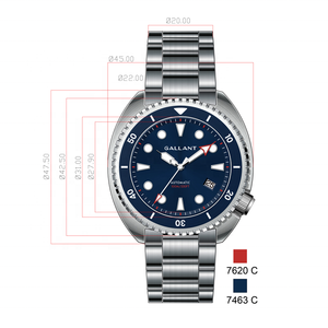 Fabricant skx007 tortue plongeur montres personnalisé cadran en acier inoxydable boîtier 10atm automatique mécanique montre de plongée - Product Image 2