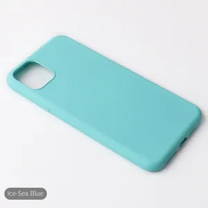 럭셔리 마이크로 화이버 고무 액체 실리콘 Coque Iphone X Xs Max Xr 8