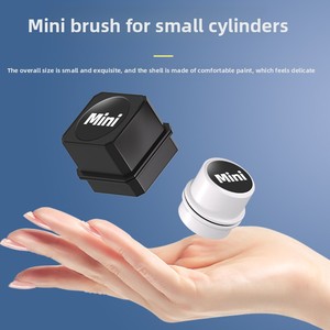 Mini Plastik-Aquariumbürste mit starkem Magnetismus, Reinigungswerkzeug für saubere Innenwände ohne tote Stellen - Product Image 3