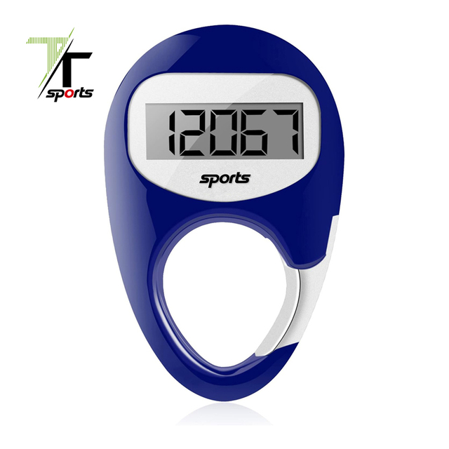 TT Sports Different Colors Smart 3D Pedometer Step Counter Fitness Tracker Manufactured for Fitness Enthusiasts