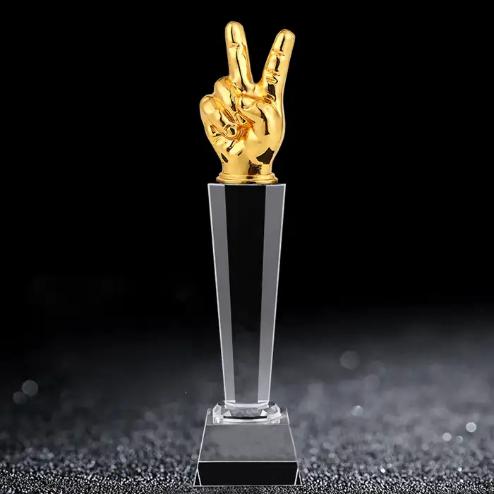 New arrival Personalized Awards Cheap Crystal Trophies crystal award trophies
