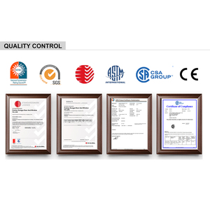 Finestre scorrevoli in vetro temperato doppio risparmio energetico finestra finestra moderna casa al mare - Product Image 5