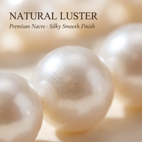 Perles de culture d'eau douce naturelles de qualité AA, 4-6 mm, demi-percées, bouton, blanches, en vrac, pour la fabrication de bijoux, colliers et bracelets