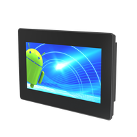 2025 más populares 7/10 pulgadas precio barato Android Panel Industrial Pc IP65 impermeable táctil capacitiva HD pantalla LCD Panel PC