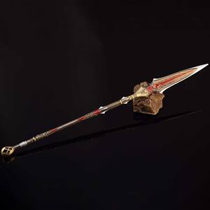 <span class=keywords><strong>God</strong></span> <span class=keywords><strong>of</strong></span> War อุปกรณ์เสริมสำหรับเกม, โมเดล35ซม. ของเล่นหอกโลหะเต็มของสะสมเครื่องประดับของขวัญวันหยุดของเด็กผู้ชายหอก - Product Image 4