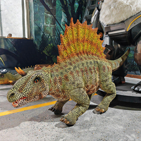 Ferngesteuerter Interaktiver Mechanischer Hund Animatronischer Laufender Baby-Dinosaurier-Roboter Ankylosaurus mit Bewegungen für den Park