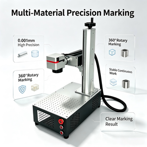 Machine de marquage laser UV optique Huike 355nm pour plastique, jade et agate, sans fissures ni bords brisés - Product Image 2