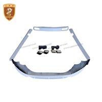 Kit carrosserie style AT pour Audi A6L 2012-2014 Modèle Lèvre avant Pare-chocs arrière Embouts d'échappement Sideskirts Bodykit