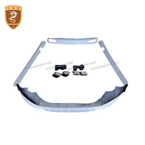 Kit de carrocería estilo AT para <span class=keywords><strong>Audi</strong></span> A6L 2012-2014 modelo labio delantero parachoques trasero puntas de escape faldas laterales kit de carrocería - Product Image 3