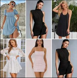 Venta al por Mayor de Ropa Nueva para Mujer, Vestidos Combinados de Alta Calidad, Vestidos Casuales Estampados de Verano, Inventario Mixto y Envíos Combinados - Product Image 3