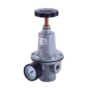 Hot Selling QTY Series Pressure reducing valve of air compressor With pressure gauge QTY-15