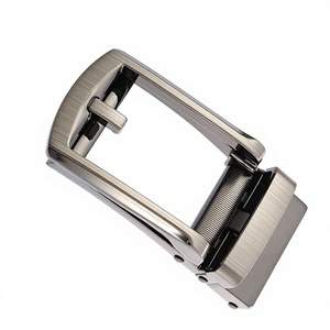 Men Automatic <b>Belt</b> Buckle Alloy <b>Ratchet</b> Buckle Custom Logo Business Leather <b>Belt</b> Accessories Wholesale Casting Personality - Product Image 1