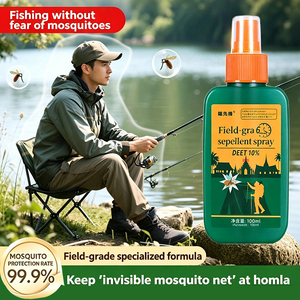 Spray anti-moustiques DEET, été, extérieur, portable, pour les voyages, le camping, la randonnée, protection longue durée, liquide anti-moustiques - Product Image 3