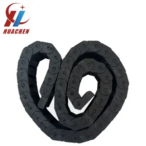 Towing chain CNC High Strength Plastic cable drag chain nylon bridge type plastic cable drag chain