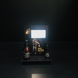 Modern <b>Acrylic</b> Cosmetic Display Counter with LCD Screen | Premium Beauty Product Showcase <b>Stand</b> - Product Image 4