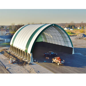 Bâtiment préfabriqué pour élevage laitier, hangar pour vaches, étable, abri pour chevaux en membrane PVC, structure en acier pour bétail - Product Image 5