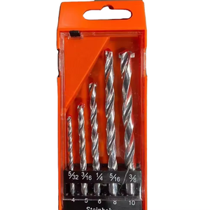 5 pz martello acciaio e calcestruzzo Set croce testa di perforazione in muratura punta da trapano - Product Image 1