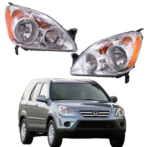 Faro anteriore per Honda CRV <span class=keywords><strong>CR</strong></span>-<span class=keywords><strong>V</strong></span> 2005 <span class=keywords><strong>2006</strong></span> faro anteriore con catarifrangenti fari ambra ricambi Auto 3101 s9aa11 33151 s9aa11 - Product Image 1