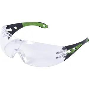 YS-G032 Bau-Augensicherungsbrille Outdoor-Arbeit Anti-Raster-Sicherheitsbrille mit Klarlinse