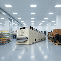 Séchoir à bande continue pour cuir et textile, séchoir à mailles, séchoir à convoyeur