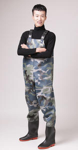 ชุดกันน้ำสำหรับตกปลาแบบระบายอากาศได้สำหรับผู้ชาย กางเกงเอี๊ยมตกปลาแบบหนา กางเกงเอี๊ยมสำหรับเกษตรกรรมปลูกข้าว - Product Image 5