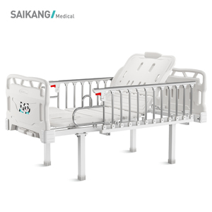 SAIKANG CQ2k Manual <span class=keywords><strong>Hospital</strong></span> Cama pediátrica para niños Acero inoxidable 2 manivelas Cama <span class=keywords><strong>de</strong></span> metal ajustable <span class=keywords><strong>de</strong></span> 2 funciones - Product Image 3