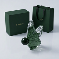 Nouvelle conception, flacon de parfum en verre vide unique, 50 ml, 100 ml, rectangulaire, avec bouchon à pression, flacons de parfum en verre de luxe avec boîte cadeau