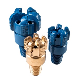 113mm井戸掘削<span class=keywords><strong>Dth</strong></span> 9.7/8 8 3 <span class=keywords><strong>4</strong></span>ドラッグヘッド440mm 3翼PdcドリルビットドラッグタイプPdcドリルビット - Product Image 1