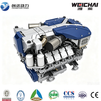 Moteur diesel marin WEICHAI série 8M21 de 1000 CV, neuf, pour bateaux lourds, moteur in-bord pour ferry, navire de transport de marchandises, navire de soutien offshore