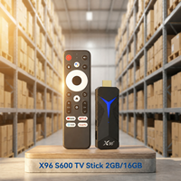 Mini Stick X96 S600 4K HD de Buena Calidad, WiFi Dual, Allwinner H313, Reproductor Multimedia Inteligente Android, Compatible con Juegos, TV Stick