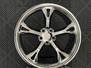 Jantes de voiture de tourisme chromées à finition usinée, concaves profondes, 18 19 <span class=keywords><strong>20</strong></span> 21 22 24 pouces, 5x120 5x127 5x130, de luxe pour CHEVY DODGE - Product Image 2