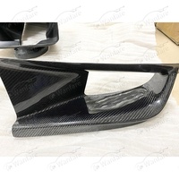 Conducto de aire y guía de limpieza de aceite, fibra de carbono, estilo VRS, para MITSUBISHI LANCER EVOLUTION EVO 8, 2003-2005, 3 uds.