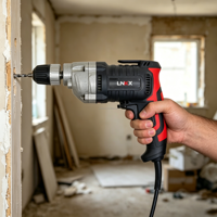 Perceuse électrique filaire 220V, moteur à balais multifonction 850W, outil électrique portatif pour la construction et le bricolage domestique