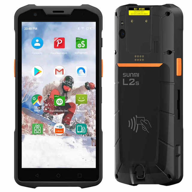 Sunmi L2s 1D 2D Scanner Touch Screen Handheld Wifi Industrial Android 9 Terminal Pda