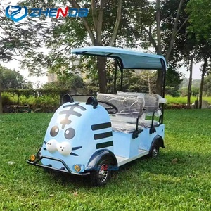Go-Kart Panda de 4 Plazas, Carro de Golf Eléctrico Homologado para Circular por la Calle, Mini Vehículo Turístico - Product Image 4