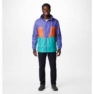 2026 Custom Wholesale <b>Men's</b> Windbreaker <b>Jacket</b> High Quality Patchwork Design Logo Custom Printed Embroidery Winter OEM Service - Product Image 1