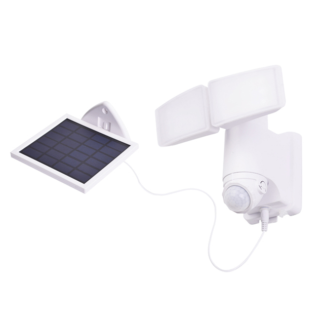 Ultra Bright LED IP65 Waterproof Wireless Solar Motion Sensor Plastic Wall Light with 8 Hours for Garden Lighting