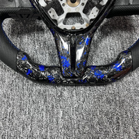 Volant sport en cuir perforé personnalisé en carbone forgé Compatible Infiniti Q60 Q50 G37 G35 GLE CLS GLC M5 Classe S Fit