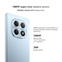 Version Globale Xiaomi Redmi Note 15 5G 6,77" 120Hz HyperOS 2 8Go+256Go Batterie 5800mAh Smartphone Original