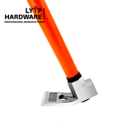 Hache turque, outils de marteau, 450 g, hache Magnum, manche en PVC, haute qualité, fabrication en usine, 45 # Marteau de mécanicien en acier au carbone ADZE