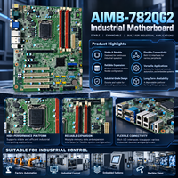 Untuk Advantech AIMB 782QG2 ATX Industrial Motherboard LGA1155 Q77 Chipset Dual Gigabit LAN IPC Mainboard Asli Ditarik