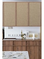 Ensemble complet d'armoires de cuisine moderne de luxe Meubles de rangement personnalisés Conception d'armoire d'îlot de garde-manger Importé en vente